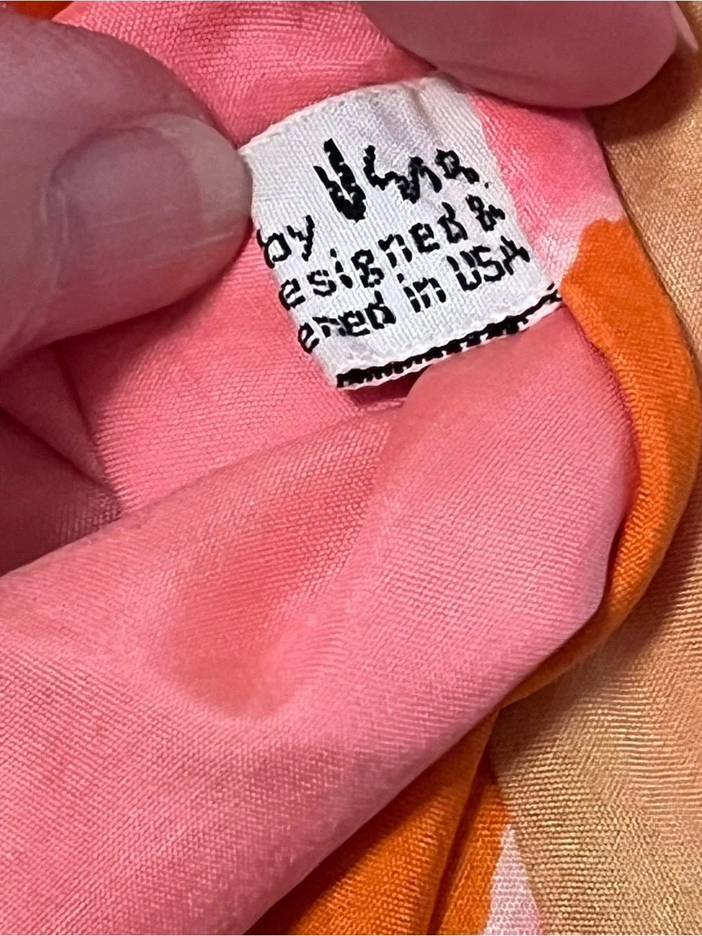 Vintage Find! Vera Mid-Century Silk Scarf